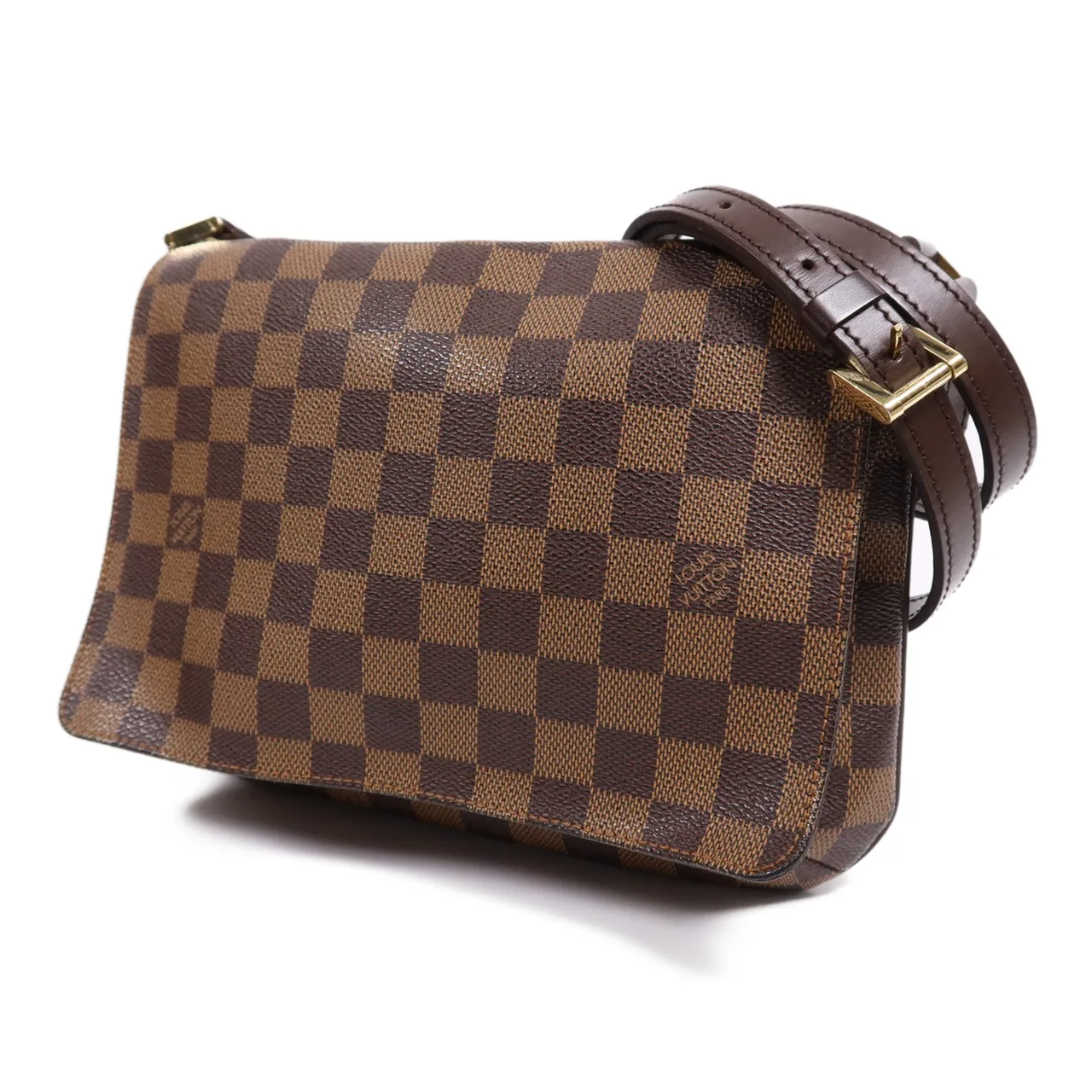 LOUIS VUITTON Musette Tango N51301 肩背包 塗層帆布 棕色 塗層帆布 中古品B - 縮圖 3