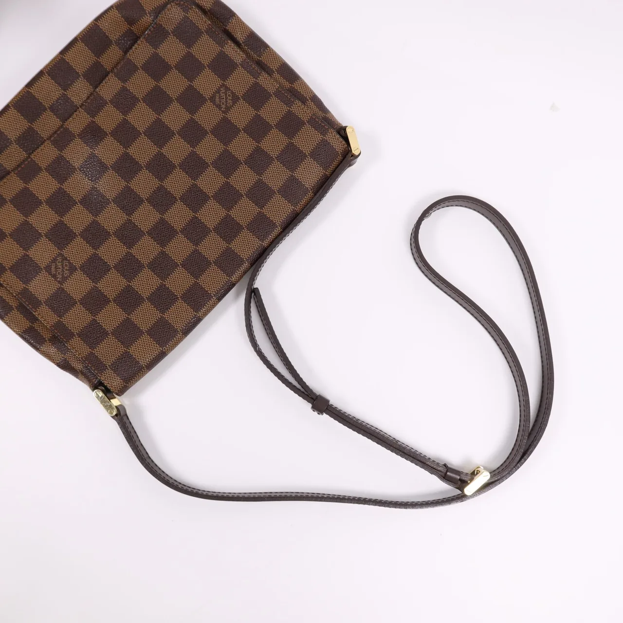 LOUIS VUITTON Musette Tango N51301 肩背包 塗層帆布 棕色 塗層帆布 中古品B - 縮圖 9