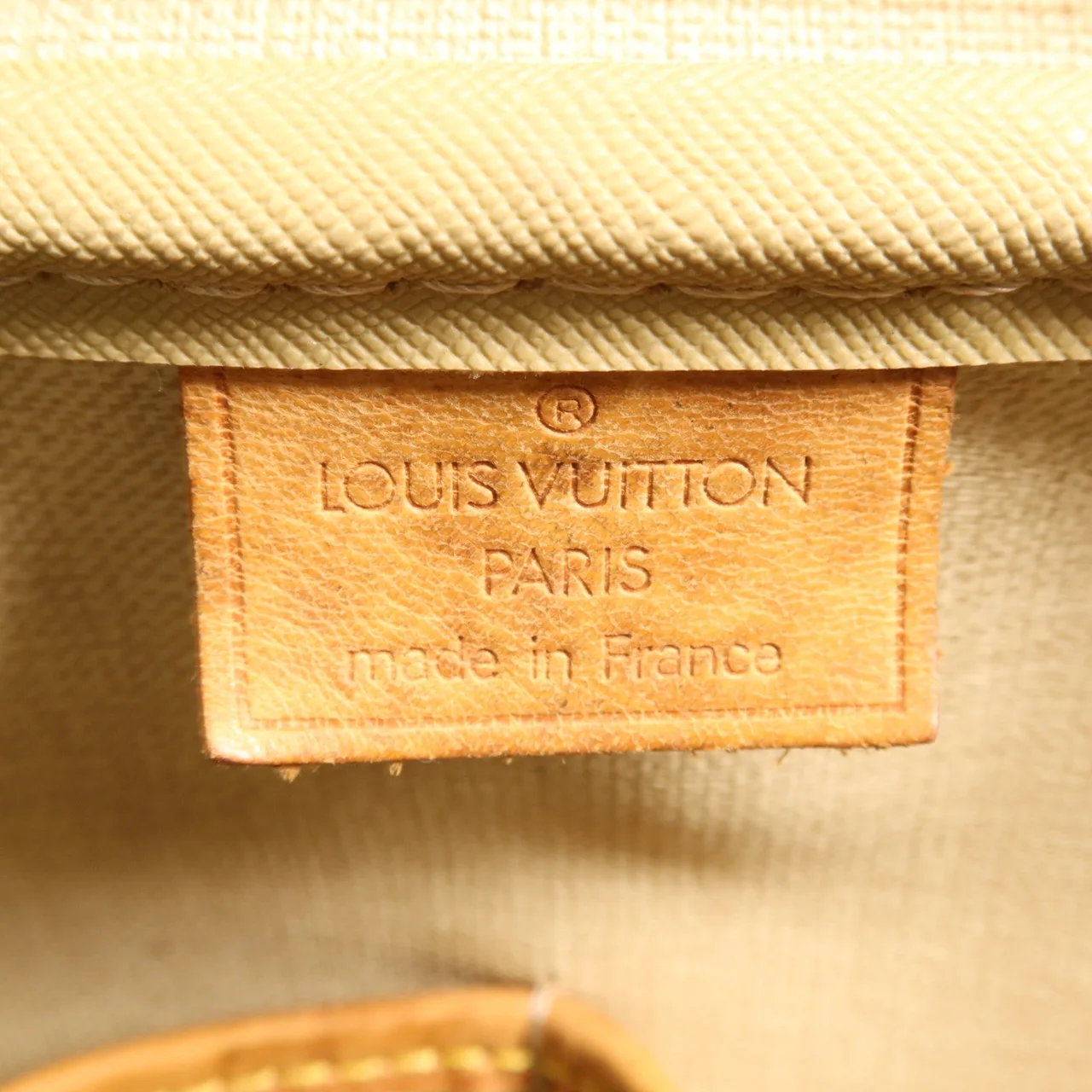 LOUIS VUITTON Deauville M47270 手提包 塗層帆布 棕色 塗層帆布 中古品B - 縮圖 6