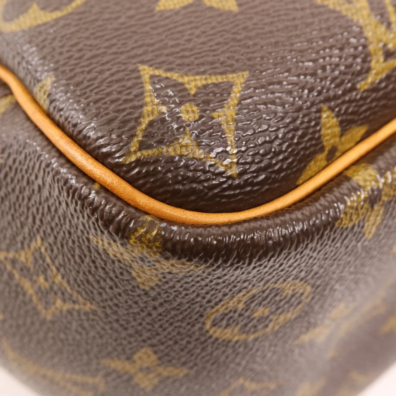 LOUIS VUITTON Deauville M47270 手提包 塗層帆布 棕色 塗層帆布 中古品B - 縮圖 10