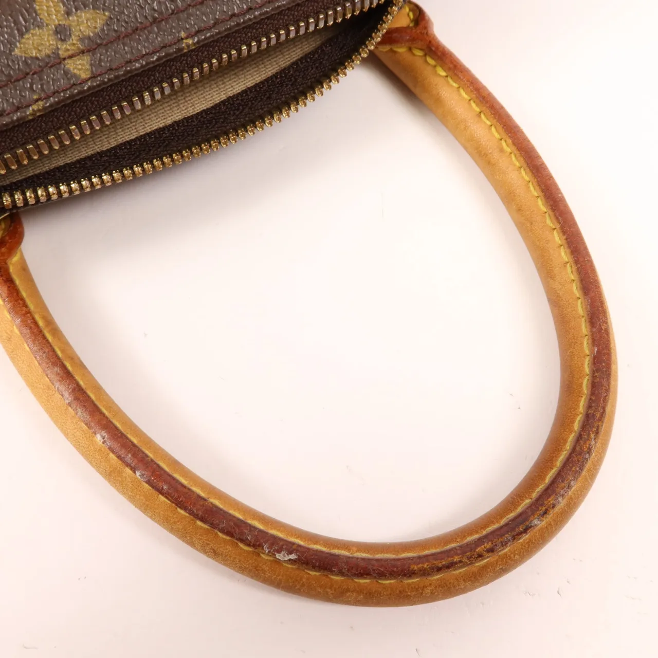 LOUIS VUITTON Deauville M47270 手提包 塗層帆布 棕色 塗層帆布 中古品B - 縮圖 15