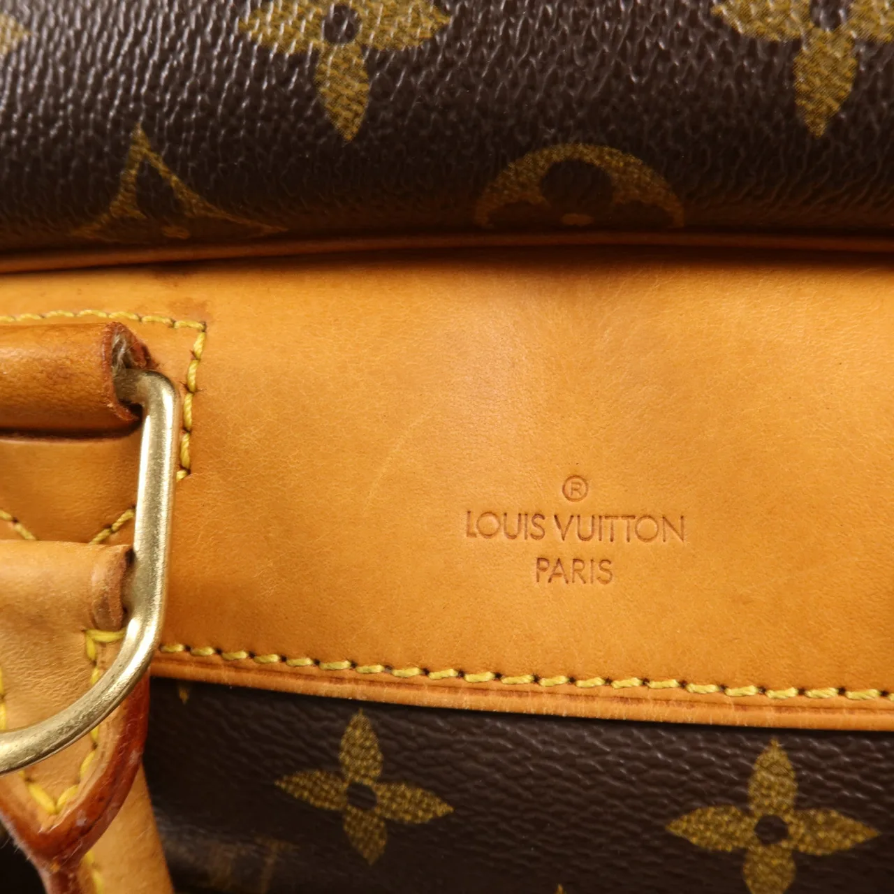LOUIS VUITTON Deauville M47270 手提包 塗層帆布 棕色 塗層帆布 中古品B - 縮圖 18