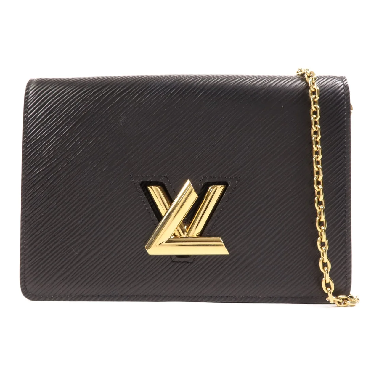 LOUIS VUITTON Twist M68750 Shoulder Bag Calfskin 黑色 / Black