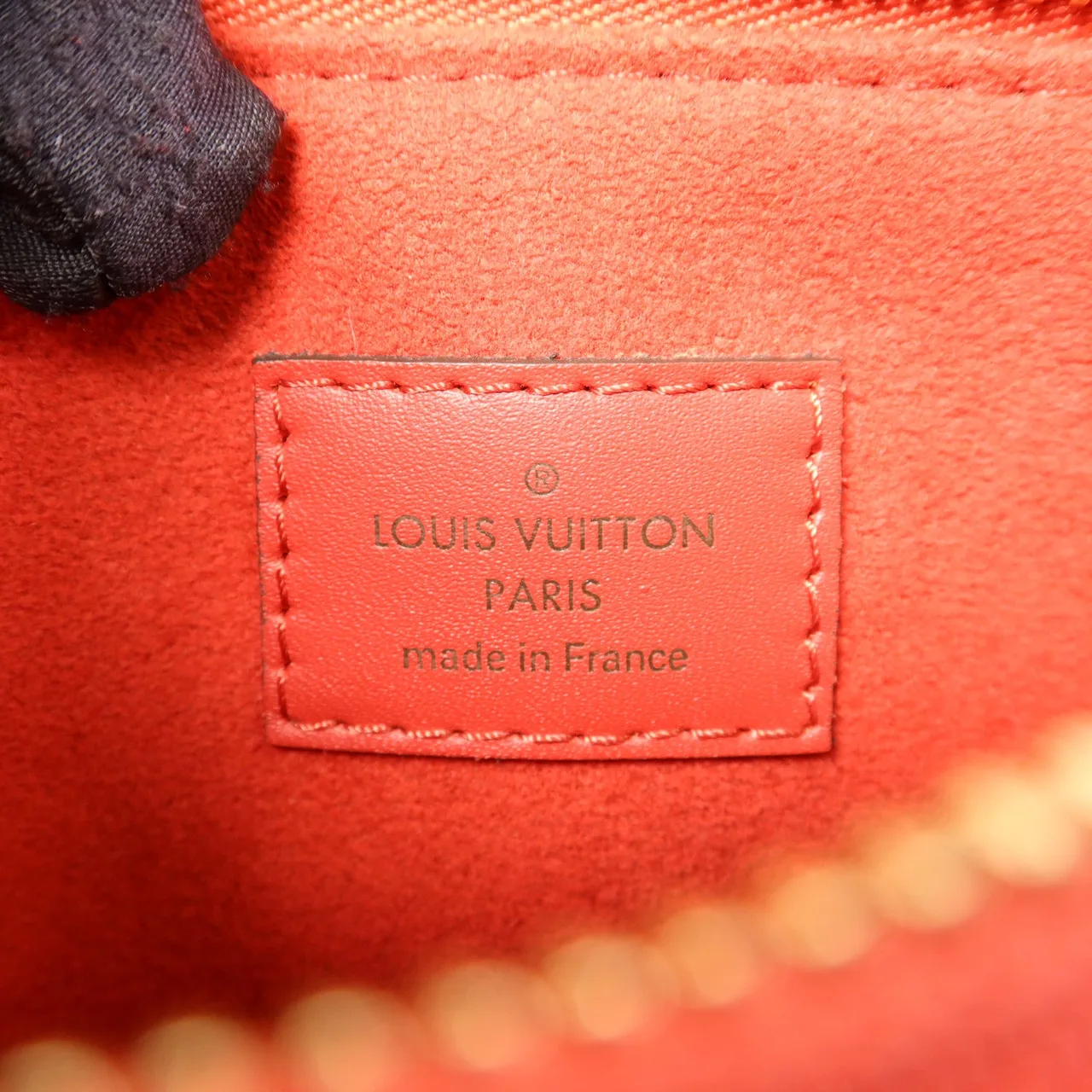 LOUIS VUITTON Soufflot M44818 兩用包 塗層帆布 棕色 / 紅色 / Red 塗層帆布 中古品A - 縮圖 6