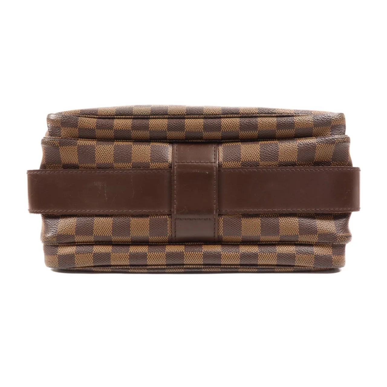 LOUIS VUITTON Naviglio N45255 肩背包 塗層帆布 棕色 塗層帆布 中古品A - 縮圖 4