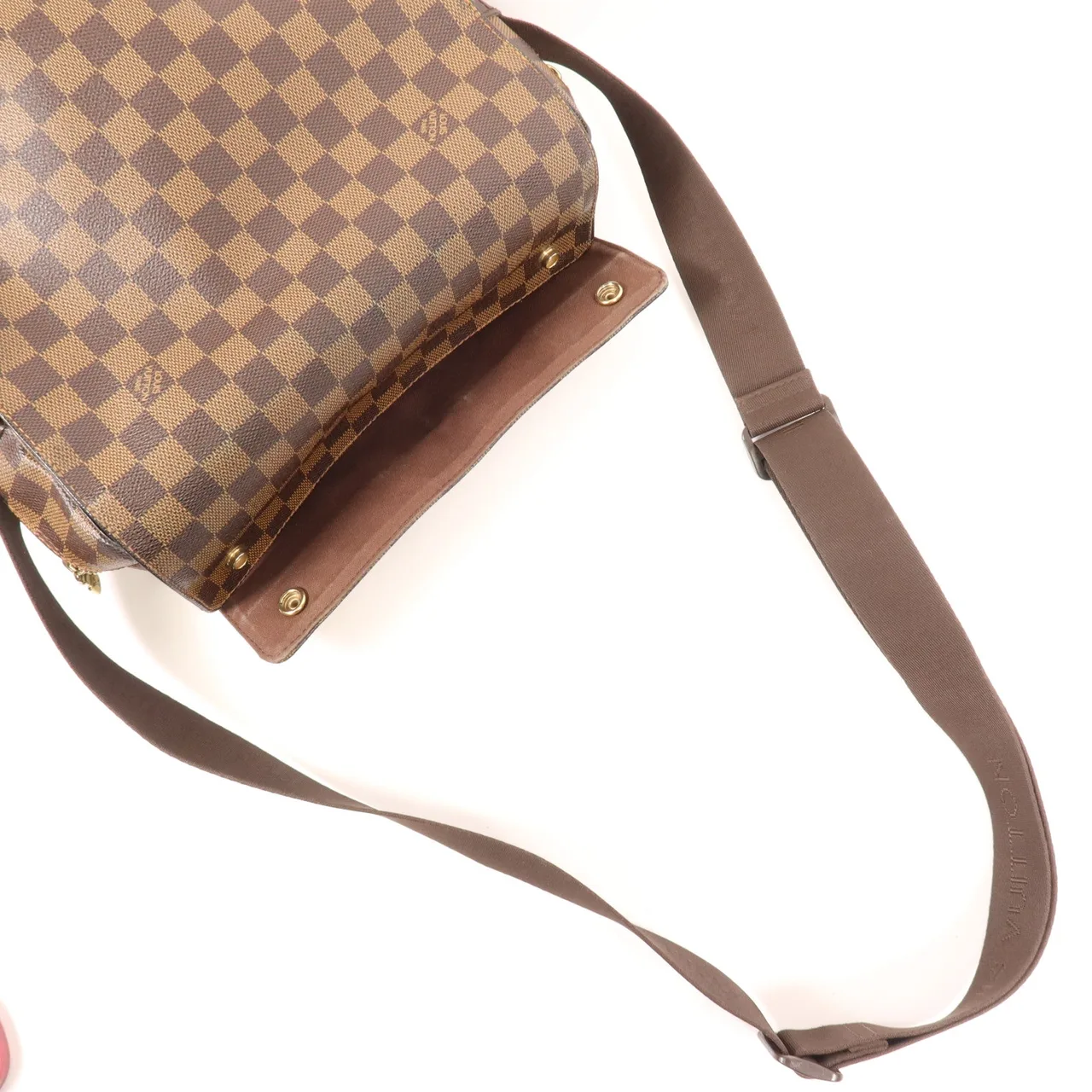 LOUIS VUITTON Naviglio N45255 肩背包 塗層帆布 棕色 塗層帆布 中古品A - 縮圖 8