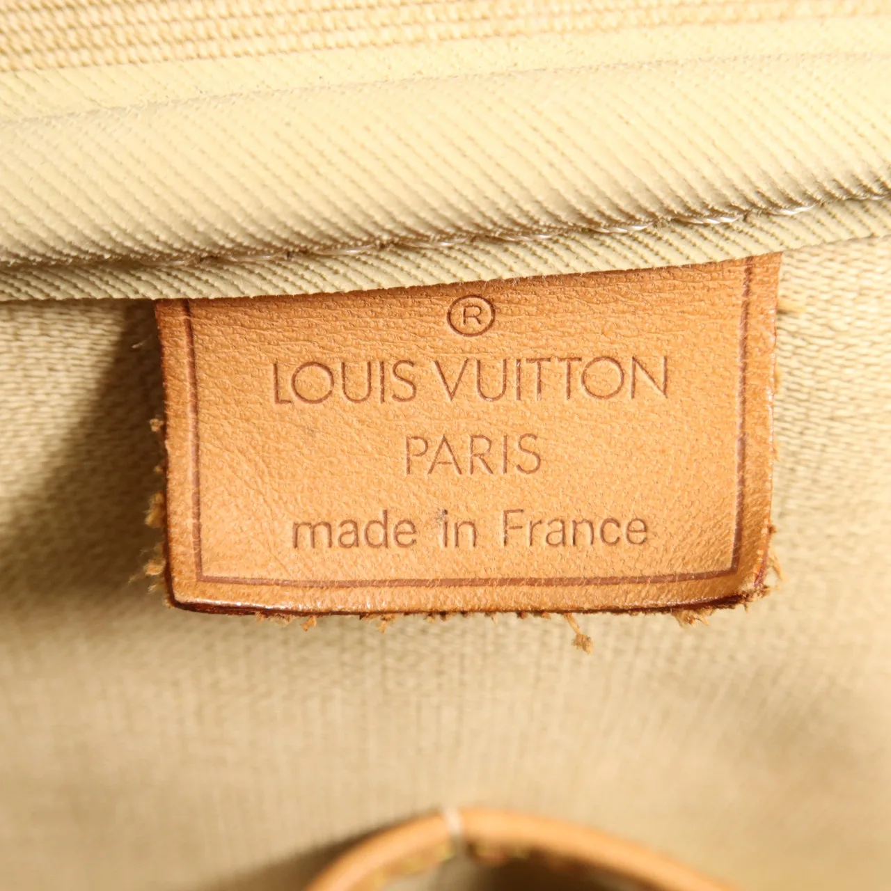 LOUIS VUITTON Deauville M47270 手提包 塗層帆布 棕色 塗層帆布 中古品B - 縮圖 6