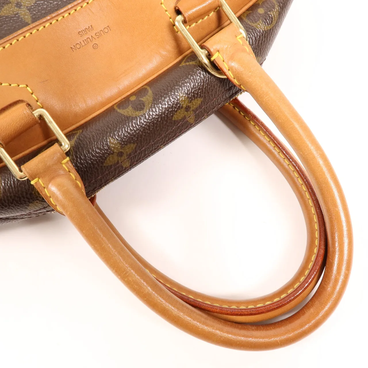 LOUIS VUITTON Deauville M47270 手提包 塗層帆布 棕色 塗層帆布 中古品B - 縮圖 8