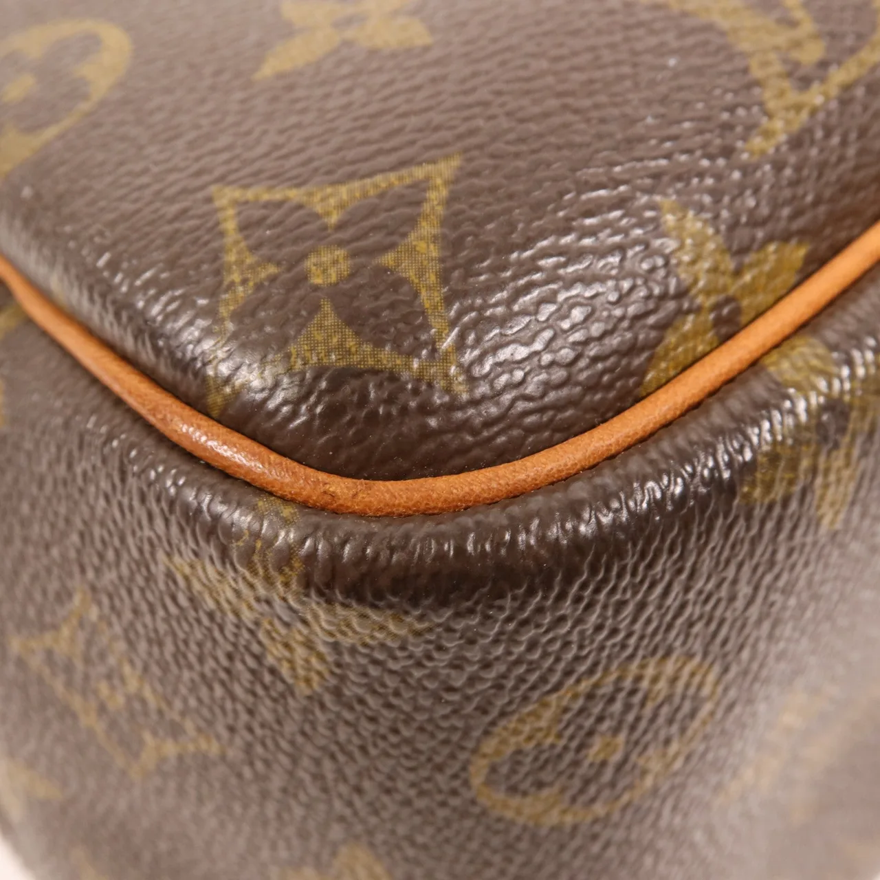 LOUIS VUITTON Deauville M47270 手提包 塗層帆布 棕色 塗層帆布 中古品B - 縮圖 10