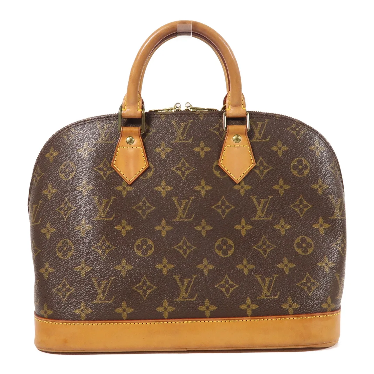 LOUIS VUITTON Alma M51130 手提包 塗層帆布 棕色 塗層帆布 中古品B - 縮圖 2
