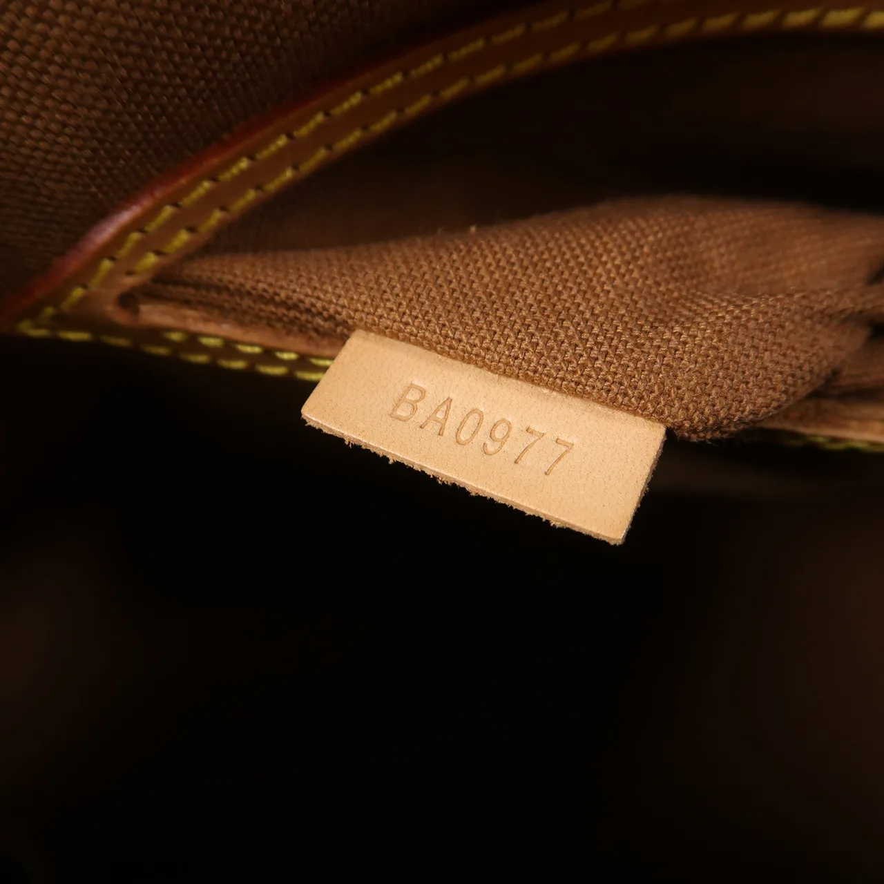 LOUIS VUITTON Alma M51130 手提包 塗層帆布 棕色 塗層帆布 中古品B - 縮圖 7