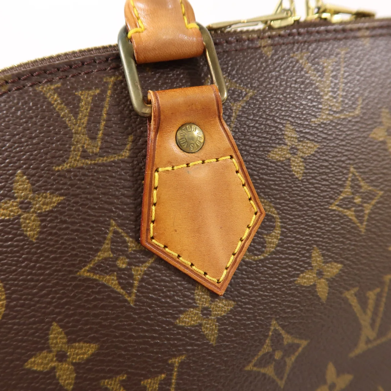 LOUIS VUITTON Alma M51130 手提包 塗層帆布 棕色 塗層帆布 中古品B - 縮圖 14