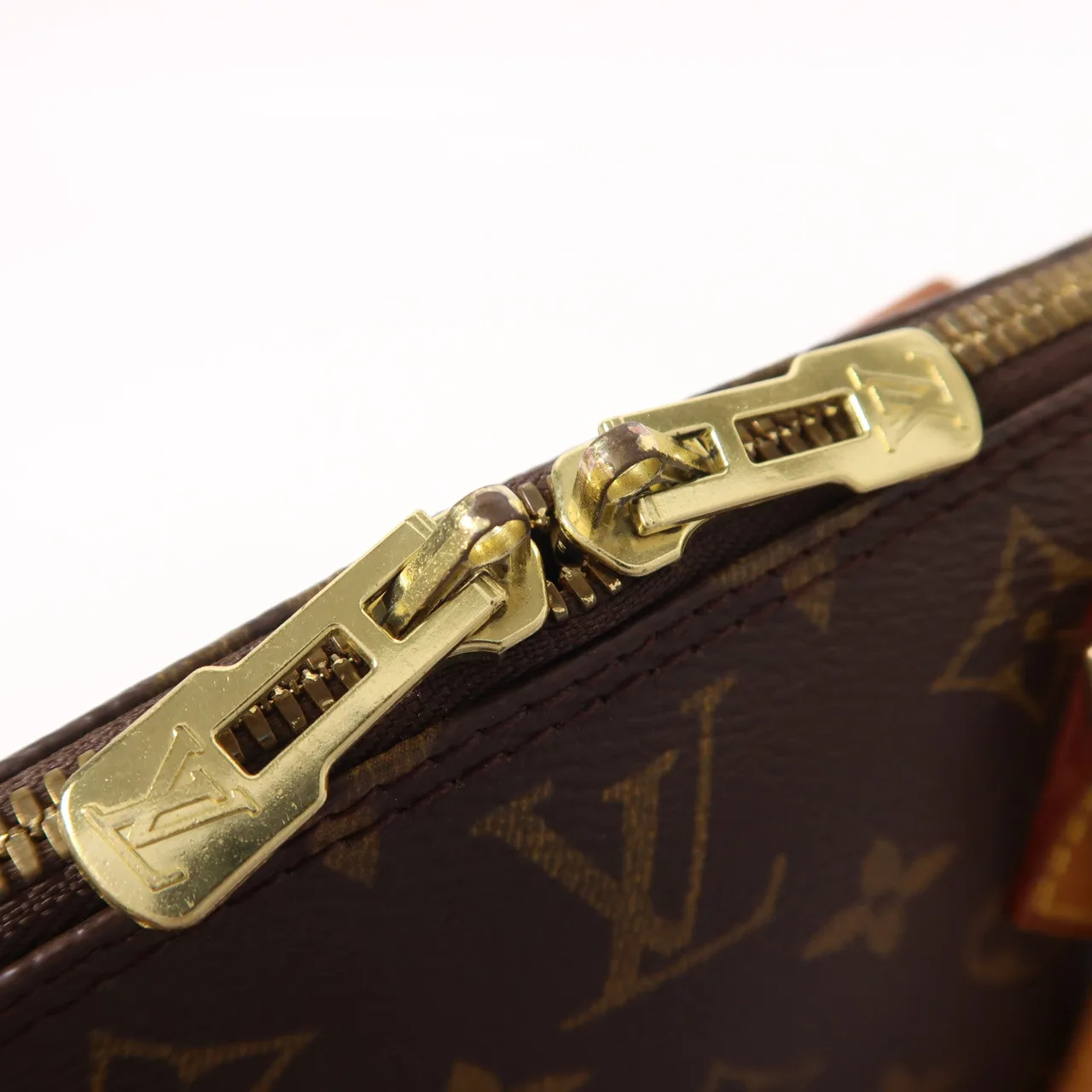 LOUIS VUITTON Alma M51130 手提包 塗層帆布 棕色 塗層帆布 中古品B - 縮圖 16