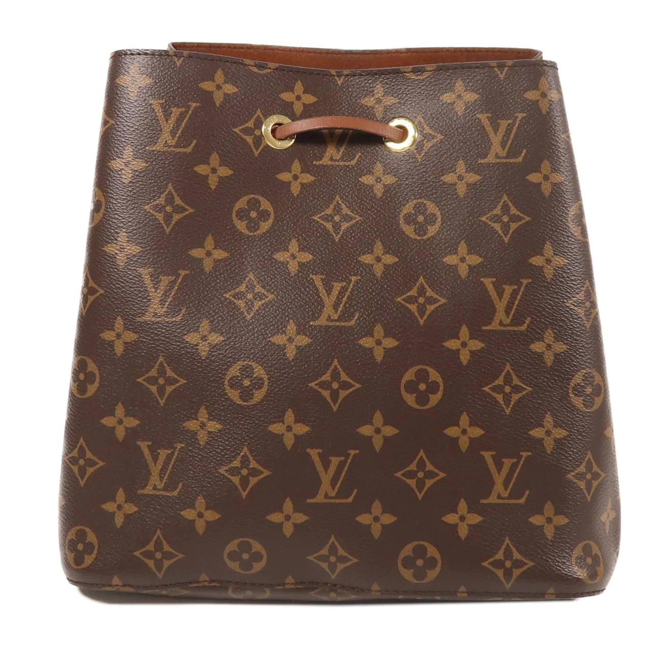LOUIS VUITTON NeoNoe M44887 兩用包 塗層帆布 棕色 / Brown 塗層帆布 中古品A - 縮圖 2
