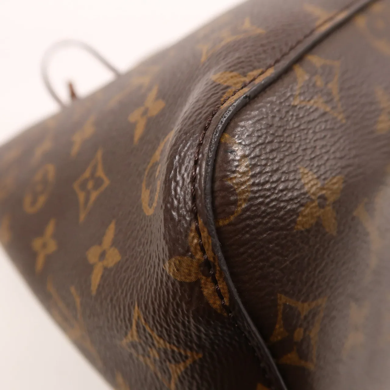 LOUIS VUITTON NeoNoe M44887 兩用包 塗層帆布 棕色 / Brown 塗層帆布 中古品A - 縮圖 9