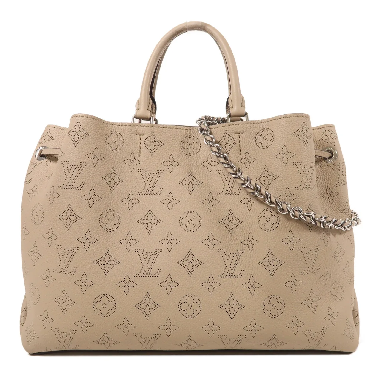 LOUIS VUITTON Bella M59201 兩用包 皮革 灰色 / Grey