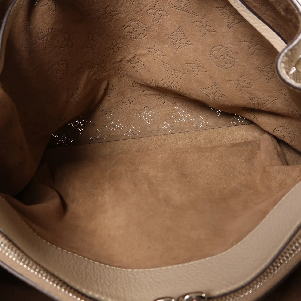 LOUIS VUITTON Bella M59201 兩用包 皮革 灰色 / Grey 皮革 中古品B - 縮圖 6