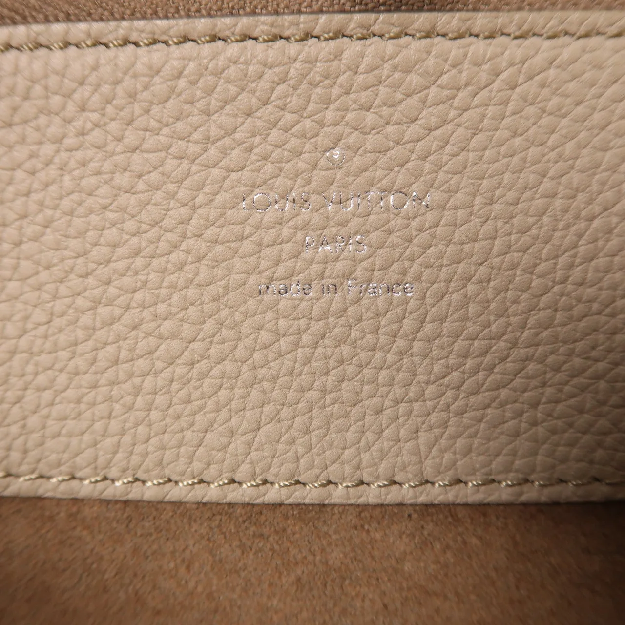 LOUIS VUITTON Bella M59201 兩用包 皮革 灰色 / Grey 皮革 中古品B - 縮圖 8