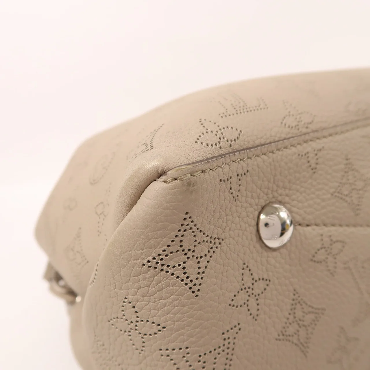 LOUIS VUITTON Bella M59201 兩用包 皮革 灰色 / Grey 皮革 中古品B - 縮圖 11