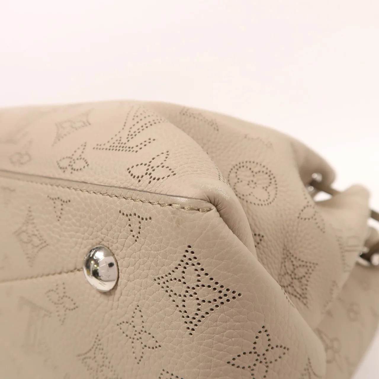 LOUIS VUITTON Bella M59201 兩用包 皮革 灰色 / Grey 皮革 中古品B - 縮圖 12