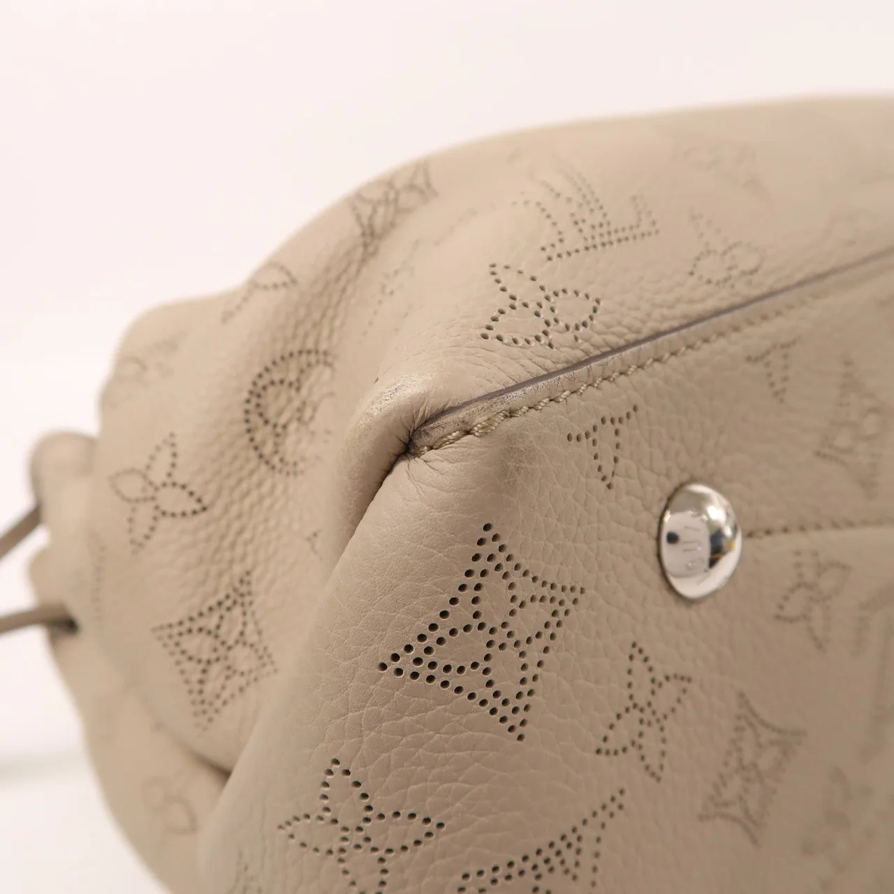 LOUIS VUITTON Bella M59201 兩用包 皮革 灰色 / Grey 皮革 中古品B - 縮圖 13