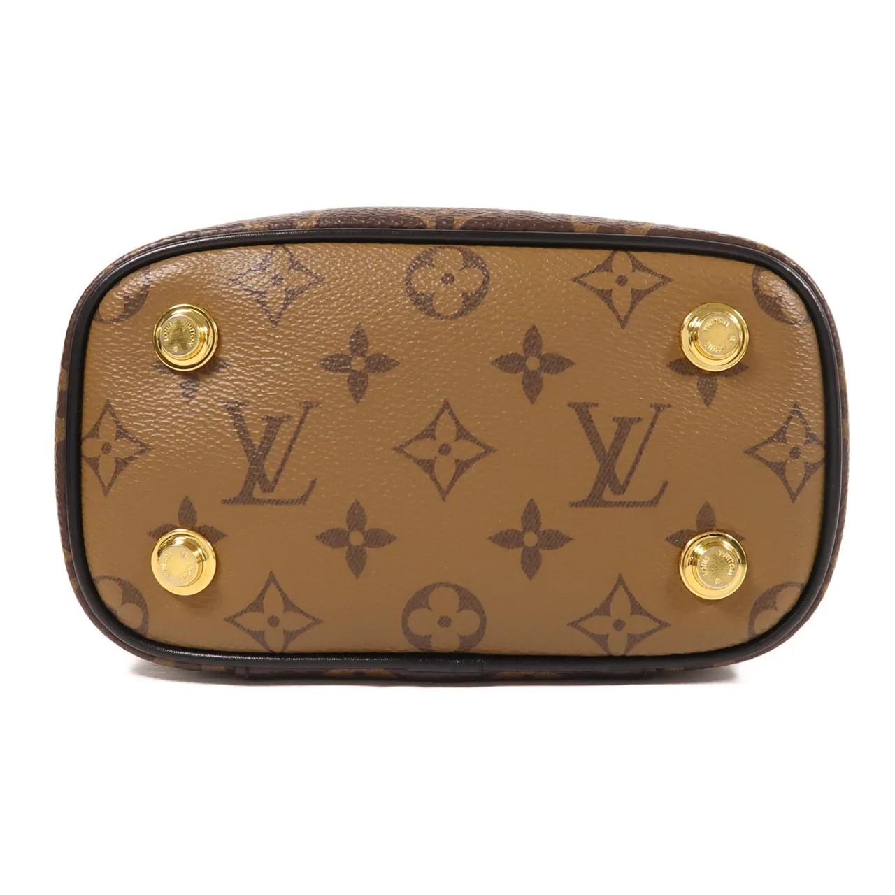 LOUIS VUITTON Vanity M45165 兩用包 塗層帆布 棕色 塗層帆布 中古品A - 縮圖 4