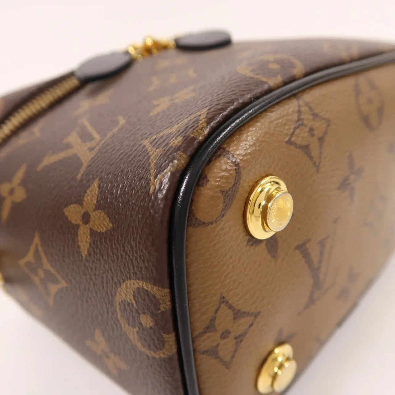 LOUIS VUITTON Vanity M45165 兩用包 塗層帆布 棕色 塗層帆布 中古品A - 縮圖 10