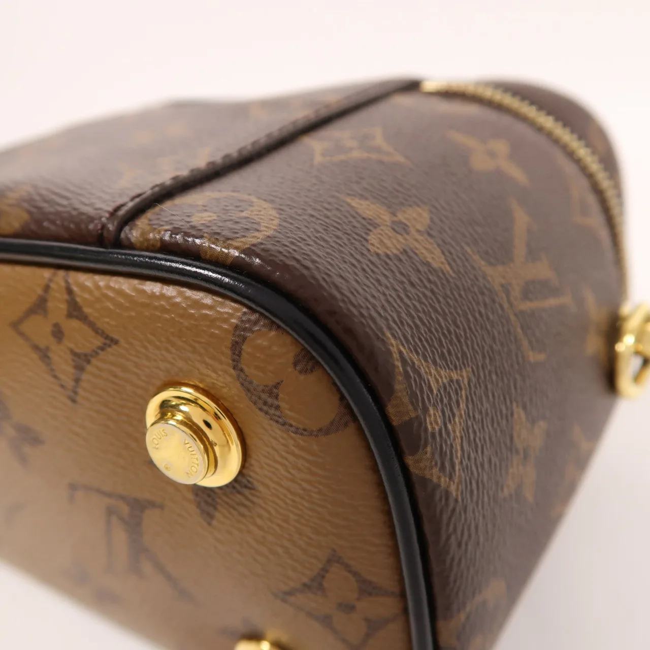LOUIS VUITTON Vanity M45165 兩用包 塗層帆布 棕色 塗層帆布 中古品A - 縮圖 11