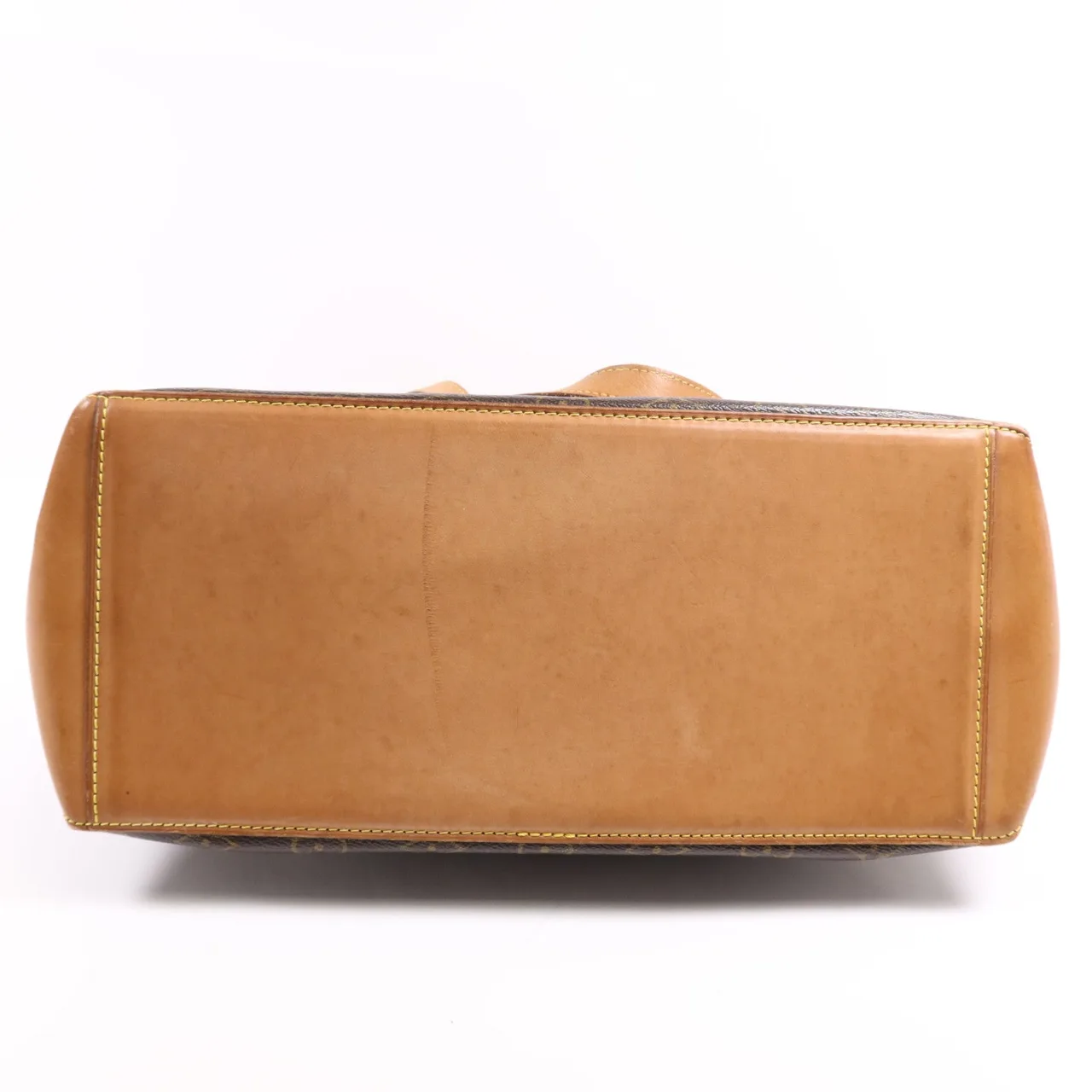 LOUIS VUITTON Cabas Mezzo M51151 肩背包 塗層帆布 棕色 塗層帆布 中古品B - 縮圖 4