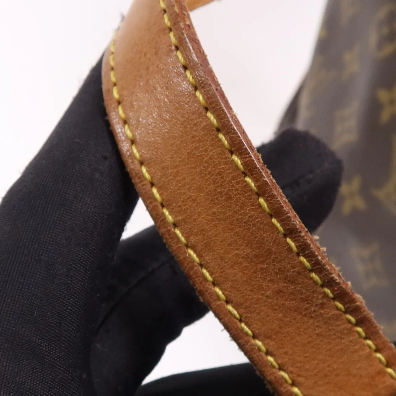 LOUIS VUITTON Cabas Mezzo M51151 肩背包 塗層帆布 棕色 塗層帆布 中古品B - 縮圖 12