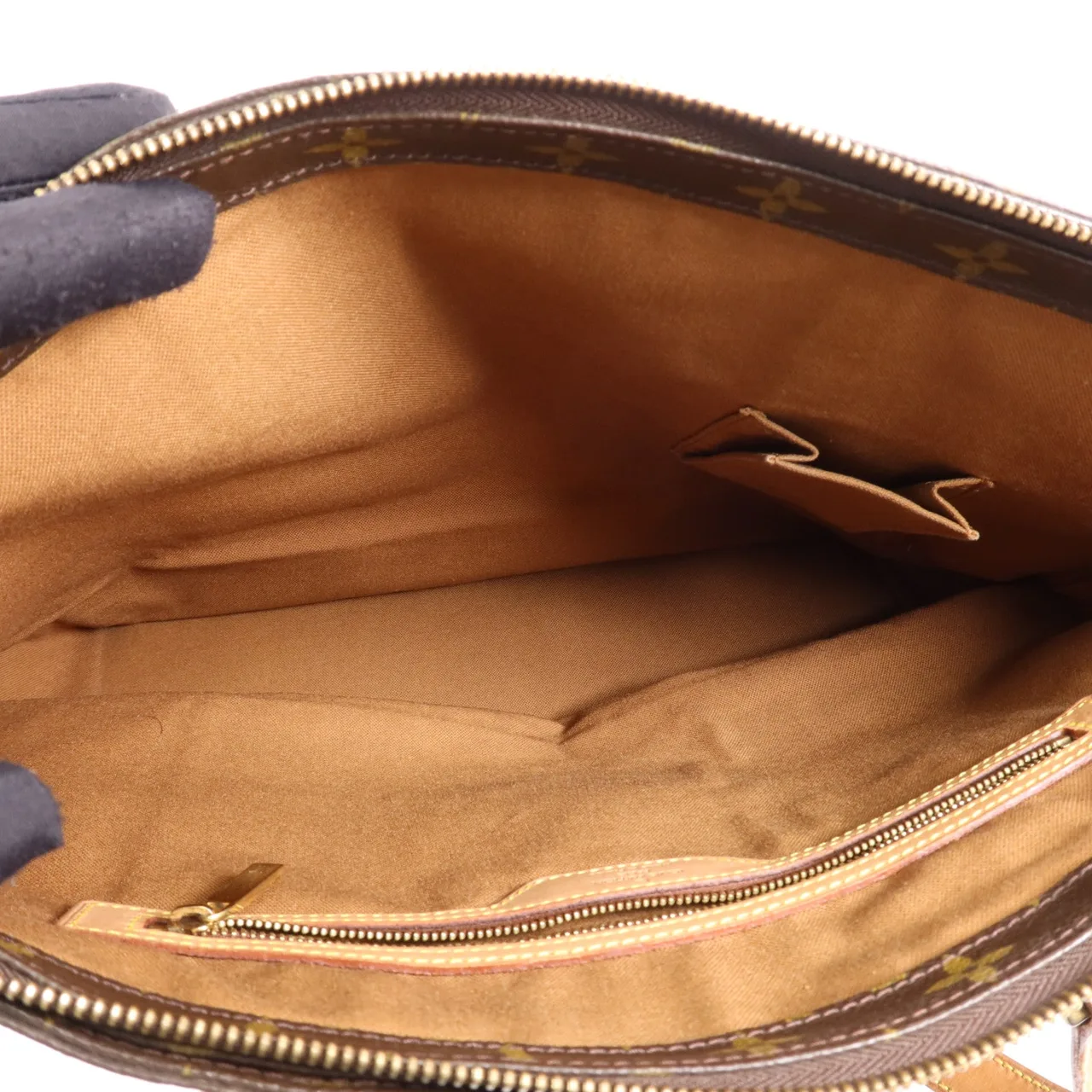 LOUIS VUITTON Cabas Mezzo M51151 肩背包 塗層帆布 棕色 塗層帆布 中古品B - 縮圖 13