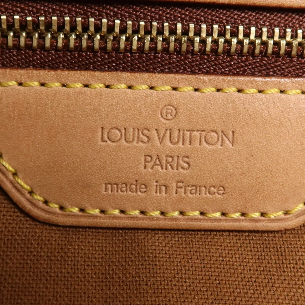 LOUIS VUITTON Cabas Mezzo M51151 肩背包 塗層帆布 棕色 塗層帆布 中古品B - 縮圖 15