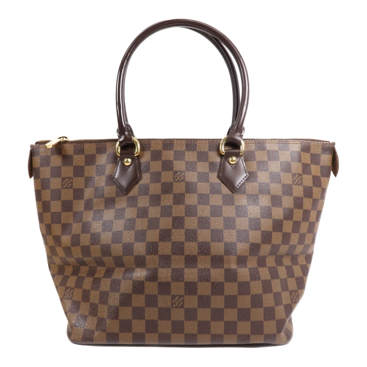 LOUIS VUITTON Saleya N51182 肩背包 塗層帆布 棕色