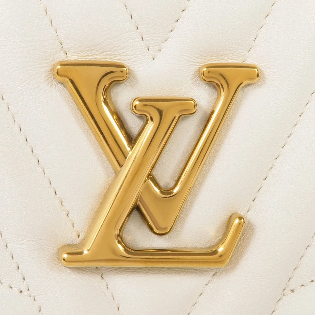 LOUIS VUITTON New Wave M53861 Belt Bag Calfskin 白色 Calfskin Rank B - Thumbnail 13