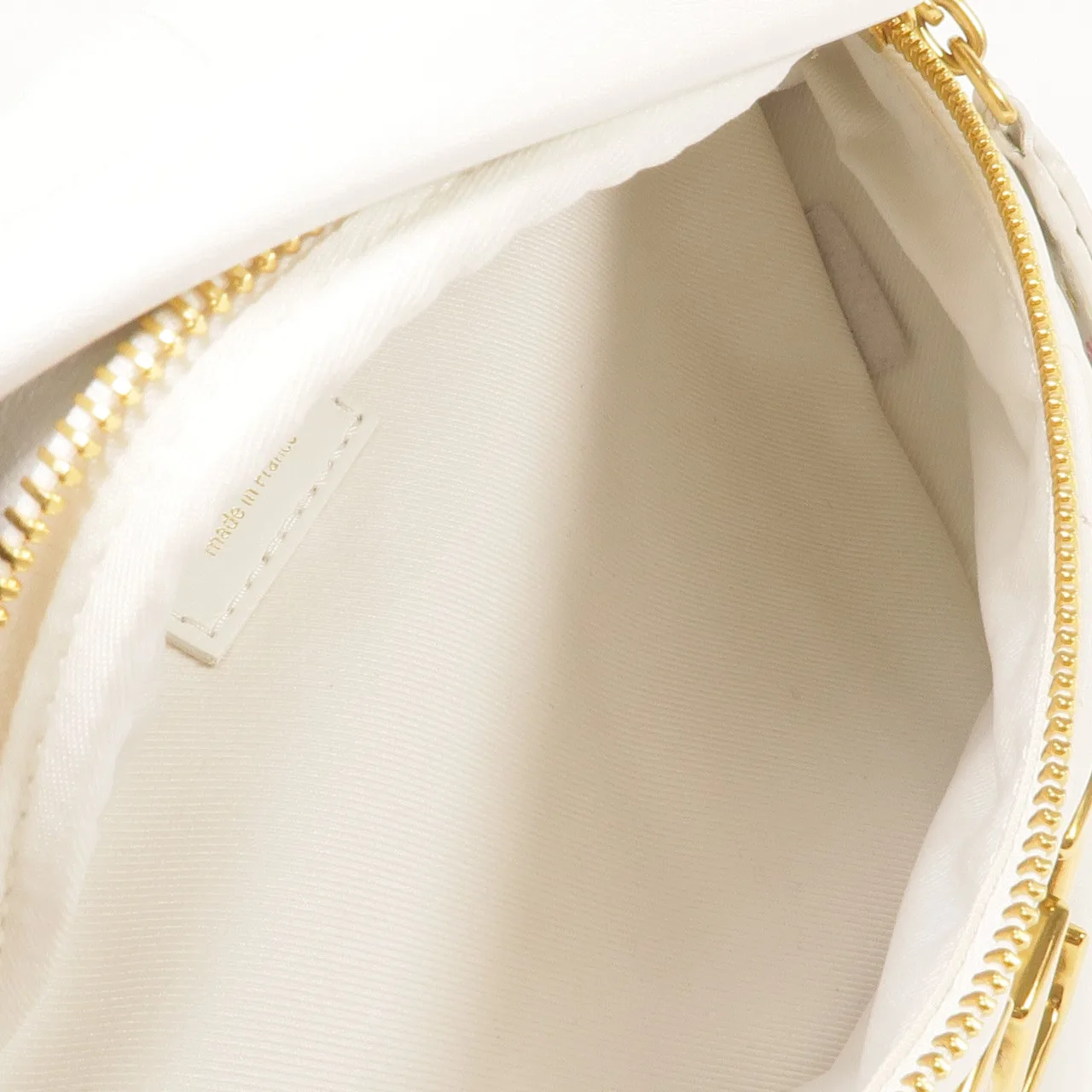 LOUIS VUITTON New Wave M53861 Belt Bag Calfskin 白色 Calfskin Rank B - Thumbnail 15