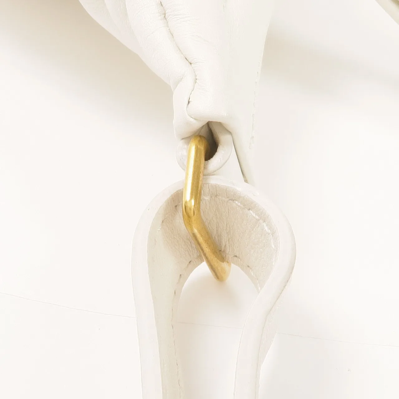 LOUIS VUITTON New Wave M53861 Belt Bag Calfskin 白色 Calfskin Rank B - Thumbnail 18