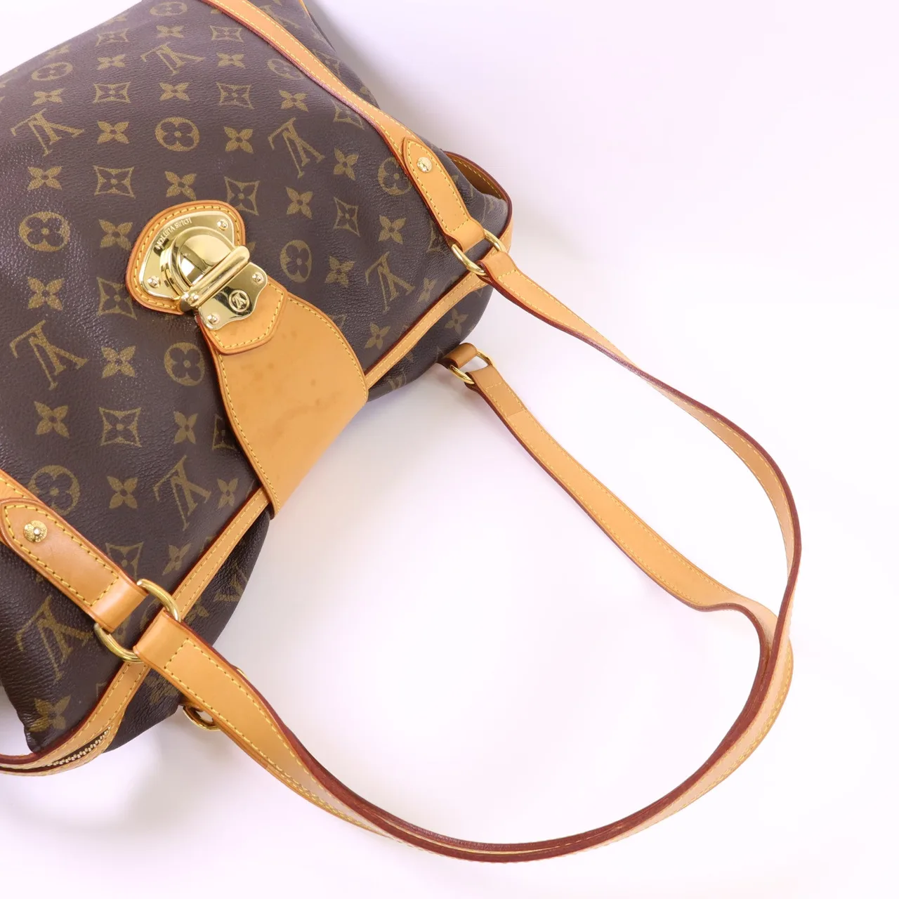 LOUIS VUITTON Stresa M51186 Shoulder Bag Coated Canvas 棕色 Coated Canvas Rank B - Thumbnail 5