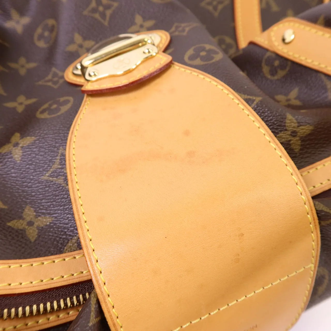 LOUIS VUITTON Stresa M51186 Shoulder Bag Coated Canvas 棕色 Coated Canvas Rank B - Thumbnail 19