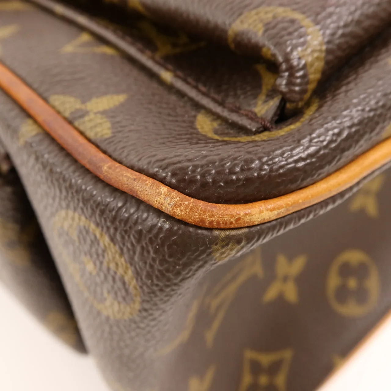 LOUIS VUITTON Multipli Cite M51162 Shoulder Bag Coated Canvas 棕色 Coated Canvas Rank B - Thumbnail 10
