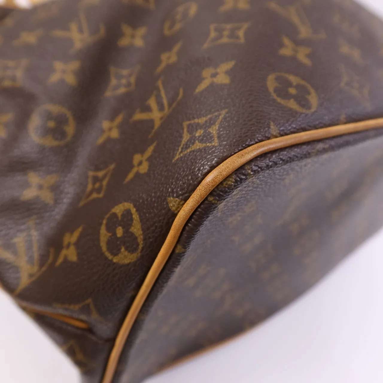 LOUIS VUITTON Palermo M40146 2-Way Bag Coated Canvas 棕色 Coated Canvas Rank B - Thumbnail 6