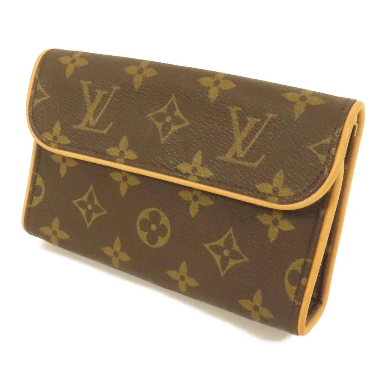 LOUIS VUITTON Pochette Florentine M51855 Belt Bag Coated Canvas 棕色 / Brown Coated Canvas Rank A - Thumbnail 3