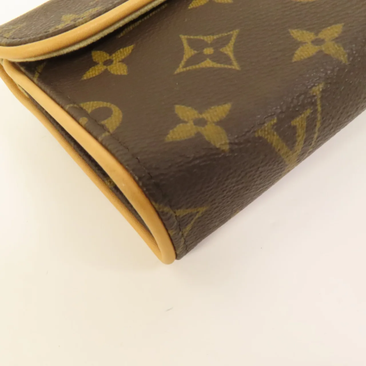 LOUIS VUITTON Pochette Florentine M51855 Belt Bag Coated Canvas 棕色 / Brown Coated Canvas Rank A - Thumbnail 12