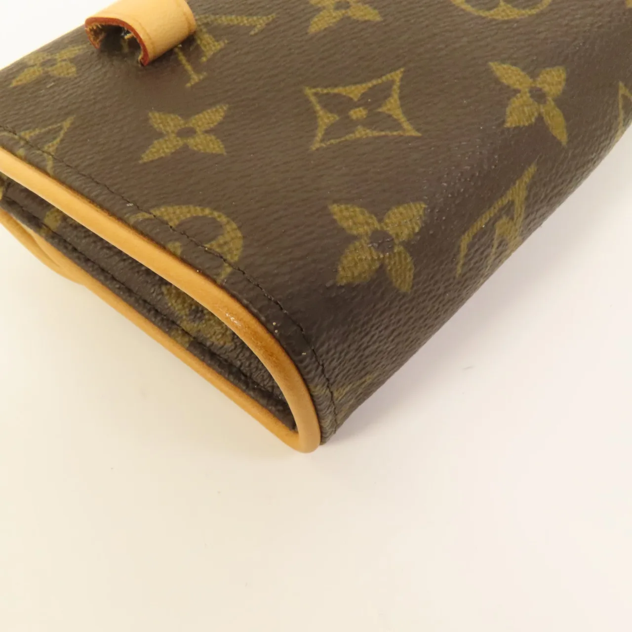 LOUIS VUITTON Pochette Florentine M51855 Belt Bag Coated Canvas 棕色 / Brown Coated Canvas Rank A - Thumbnail 14