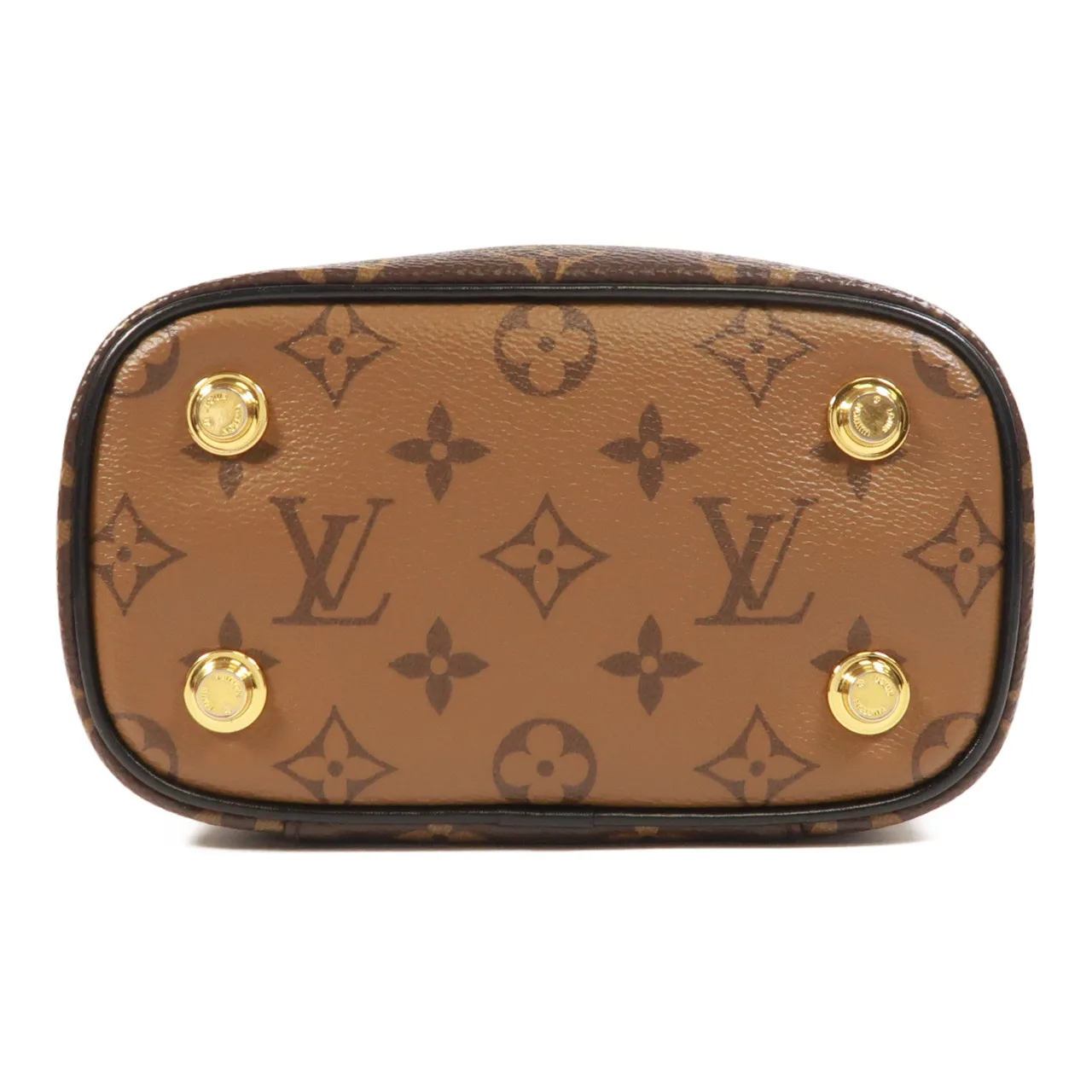 LOUIS VUITTON Vanity M45165 兩用包 塗層帆布 棕色 / Brown 塗層帆布 中古品A - 縮圖 4