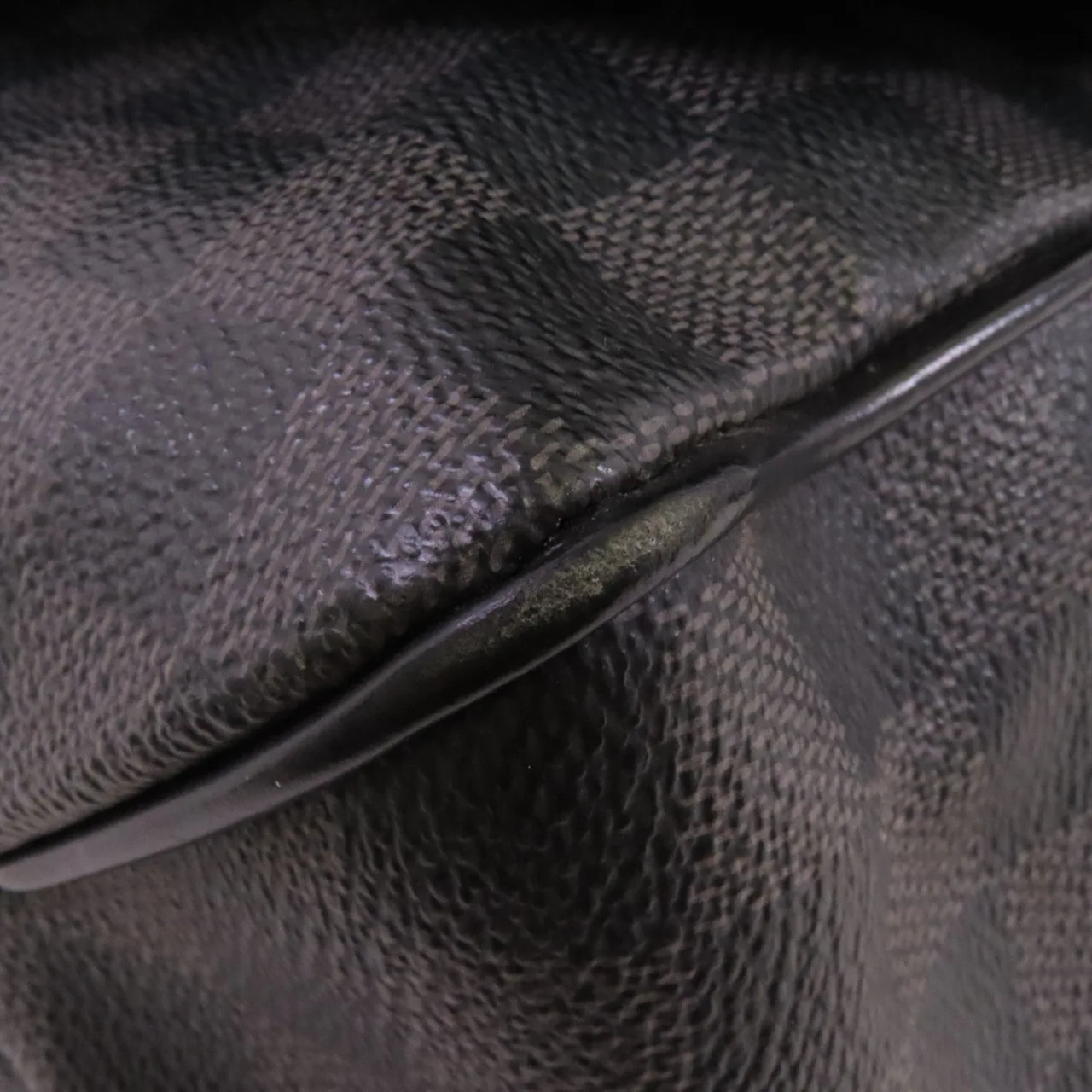 LOUIS VUITTON District N41271 肩背包 塗層帆布 黑色 塗層帆布 中古品A - 縮圖 12