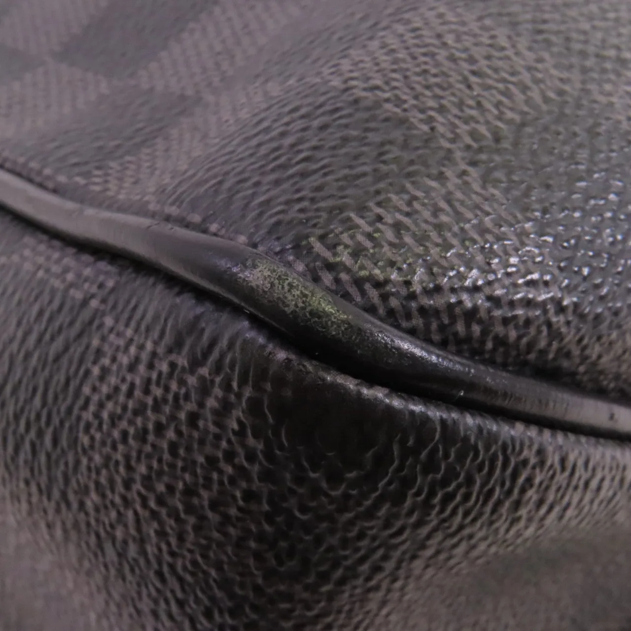 LOUIS VUITTON District N41271 肩背包 塗層帆布 黑色 塗層帆布 中古品A - 縮圖 13