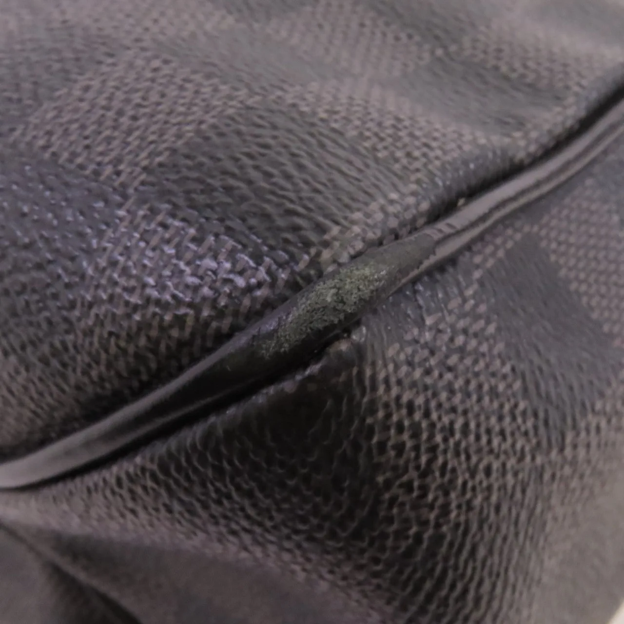 LOUIS VUITTON District N41271 肩背包 塗層帆布 黑色 塗層帆布 中古品A - 縮圖 14