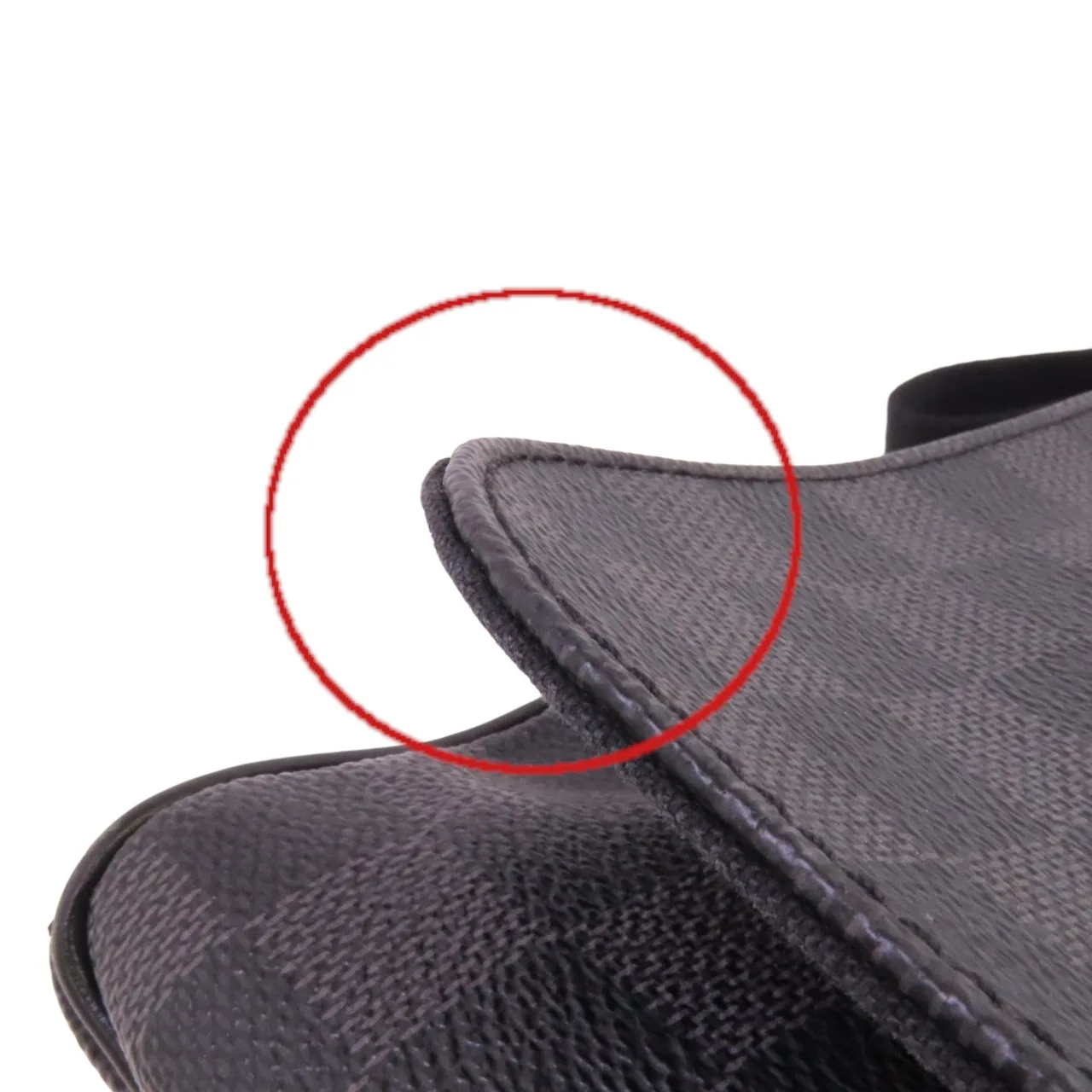 LOUIS VUITTON District N41271 肩背包 塗層帆布 黑色 塗層帆布 中古品A - 縮圖 18