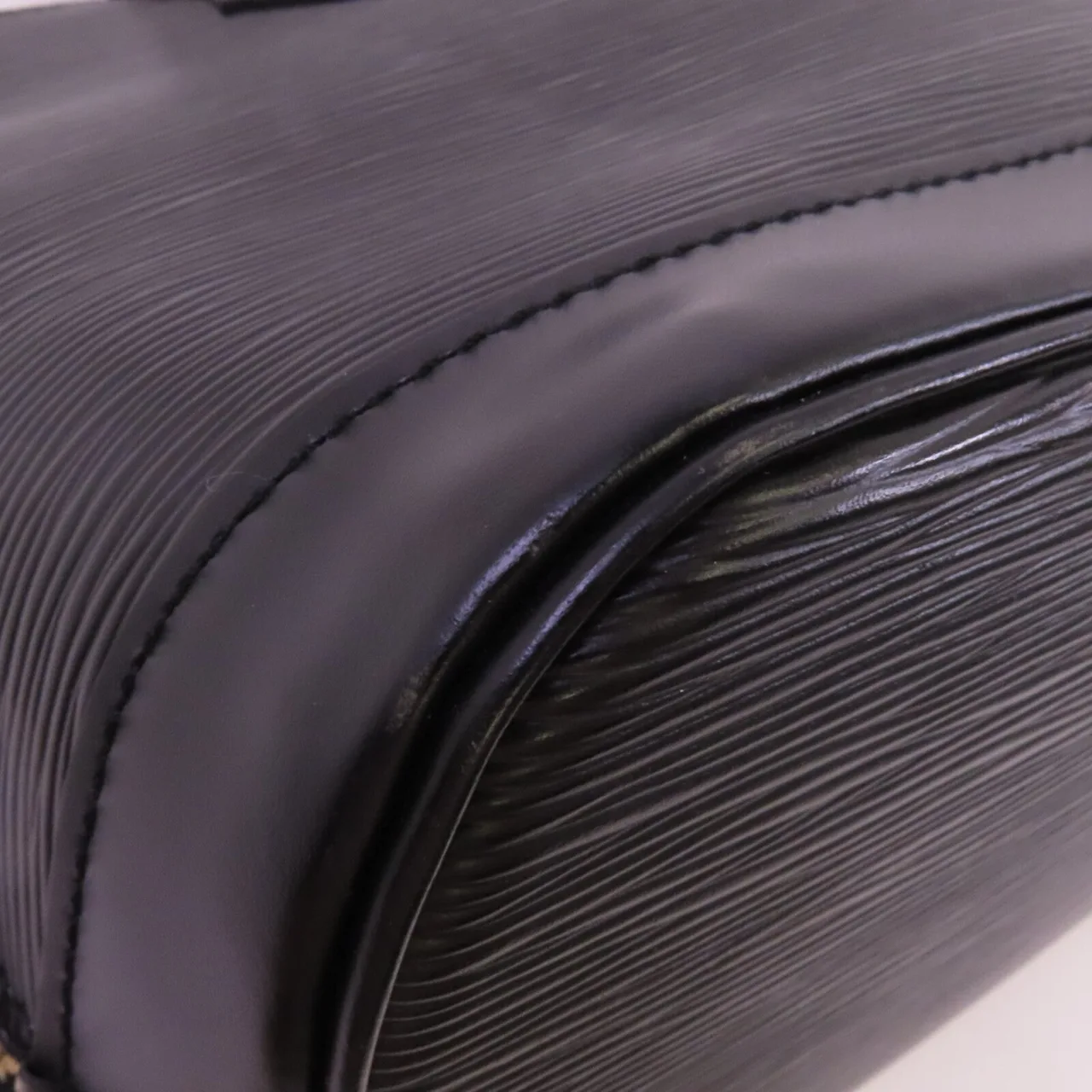 LOUIS VUITTON Alma M40452 手提包 牛皮 黑色 牛皮 中古品A - 縮圖 6