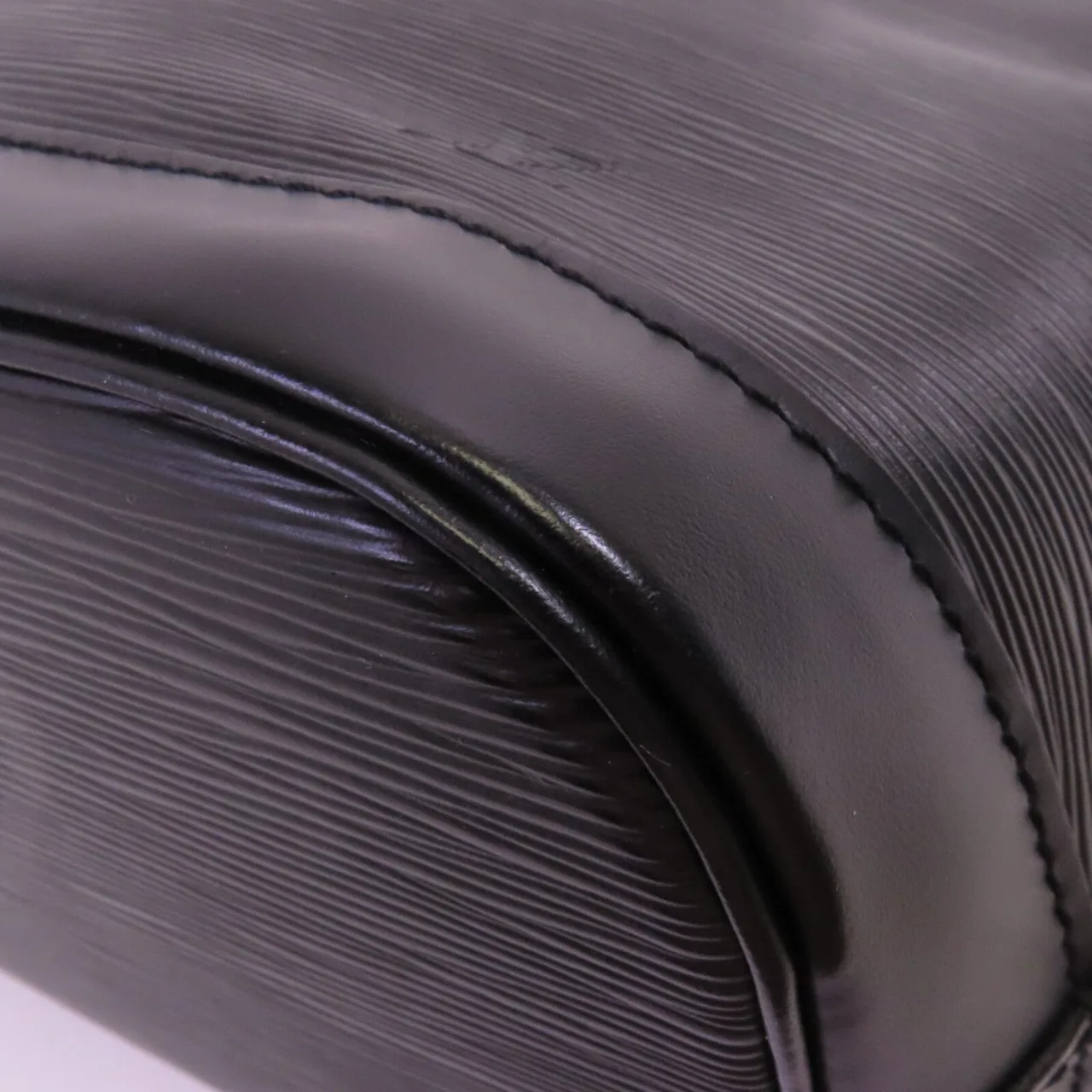 LOUIS VUITTON Alma M40452 手提包 牛皮 黑色 牛皮 中古品A - 縮圖 7